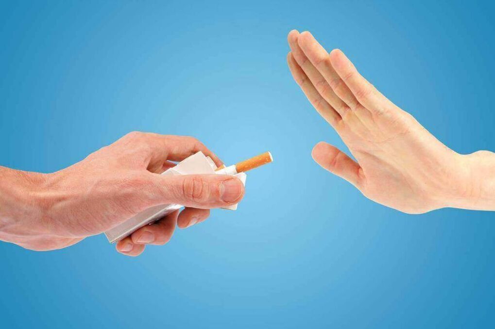 Refus de fumée et de changement dans la photo du corps 1
